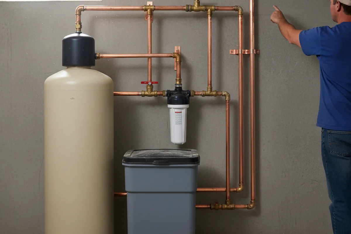 Whole-house water treatment system installed in Sound Beach